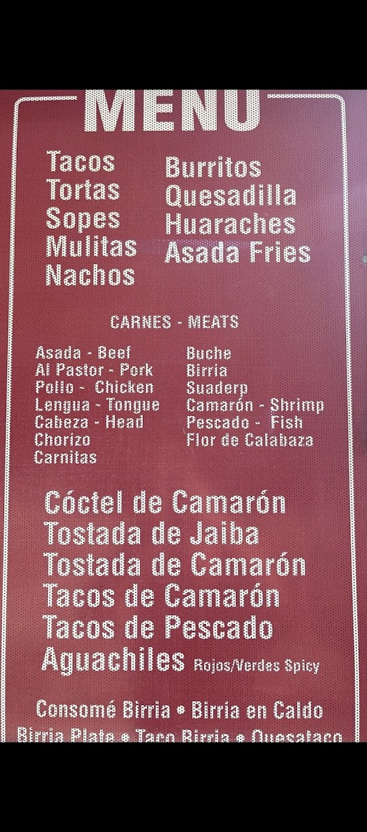 Tacos El Flaco 2 Photo Menu 7