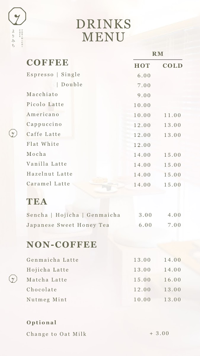Yorimichi Cafeよりみち Photo Menu 2
