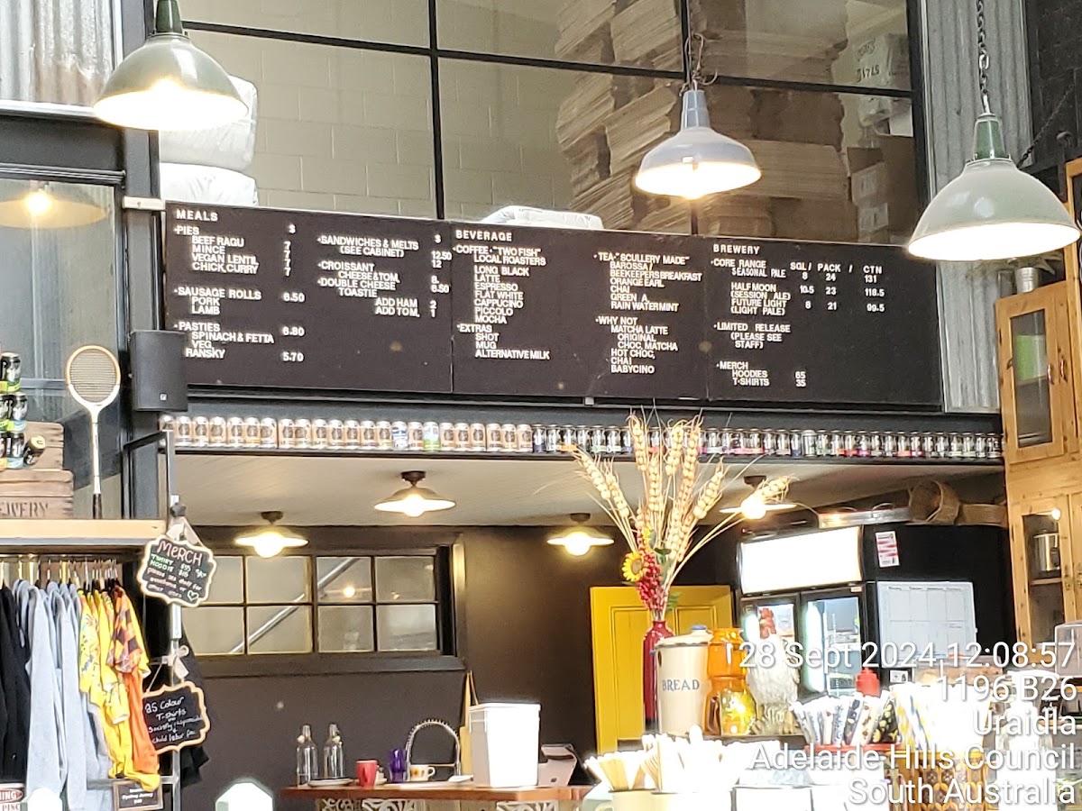 Uraidla Republic Cafe, Bakery & Brewery Photo Menu 6