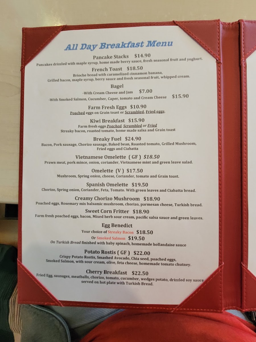 Cherry Cafe Photo Menu 5