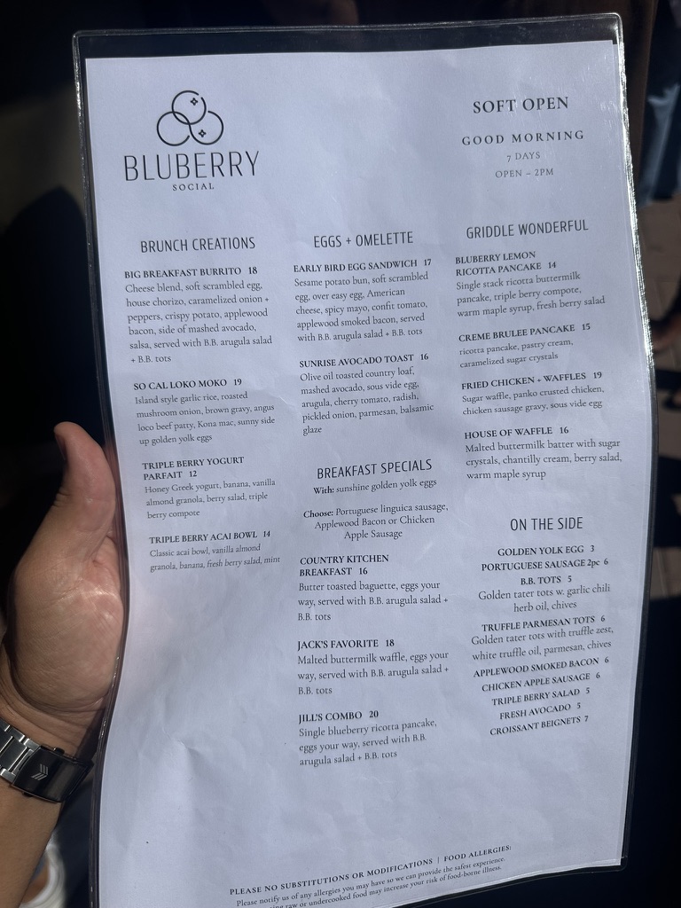 Bluberry Social Photo Menu 10