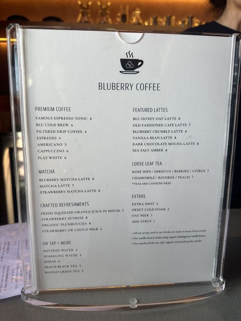 Bluberry Social Photo Menu 6
