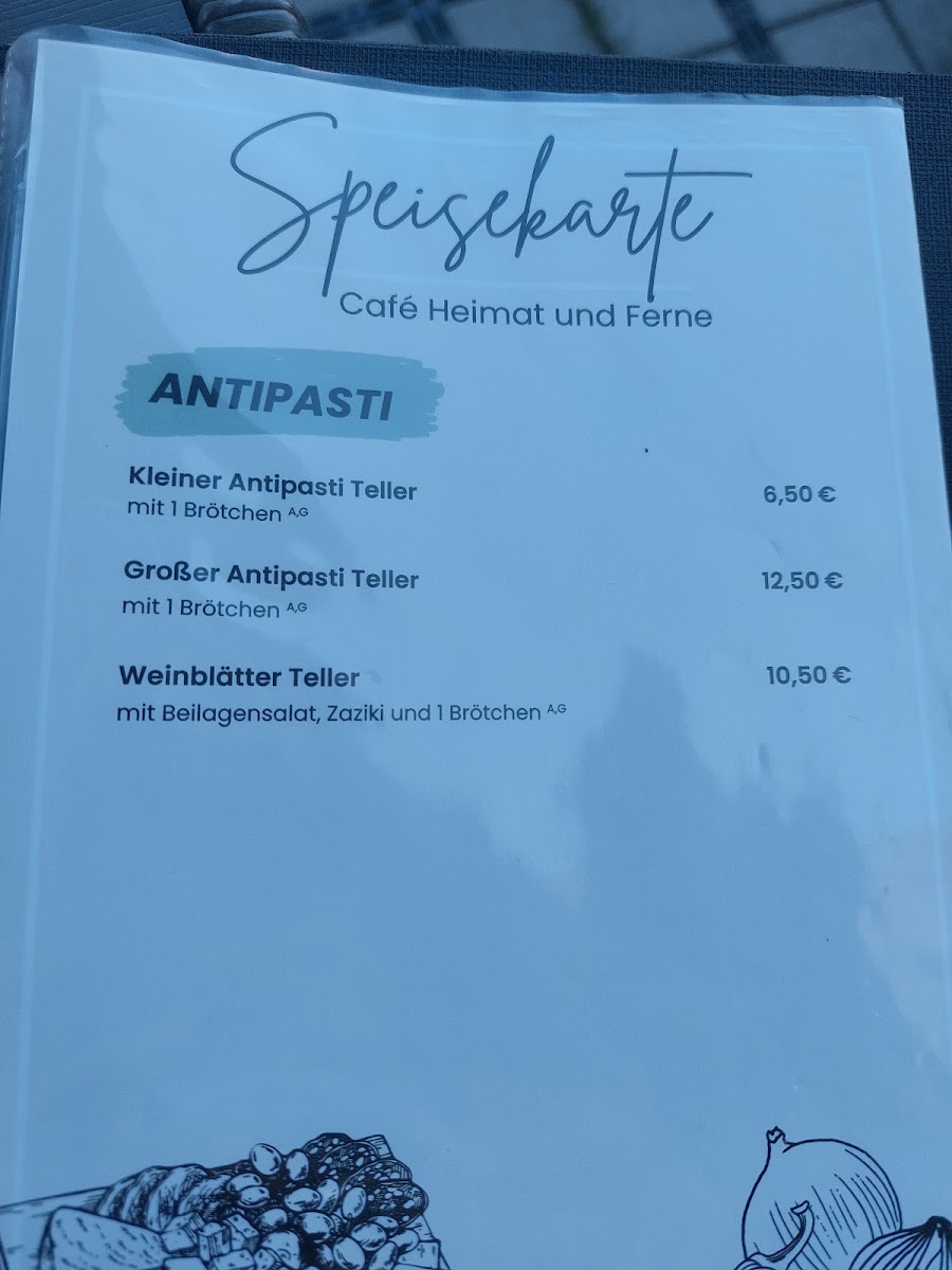 Café Heimat und Ferne Photo Menu 3