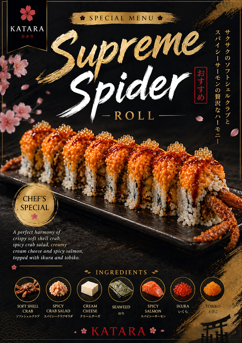 Katara Japanese Restaurant Photo Menu 10