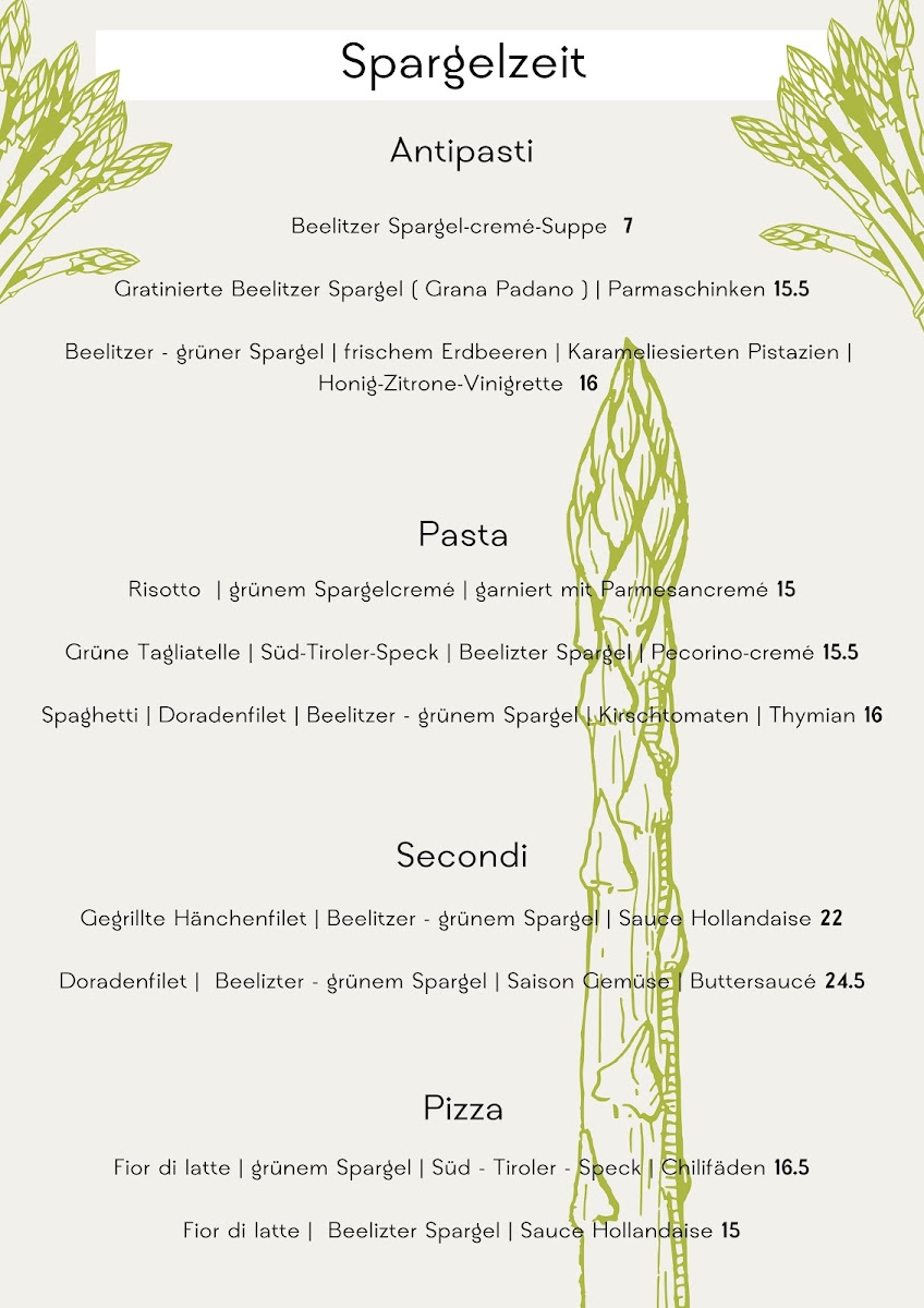 Ristorante & Pizzeria Perbacco Berlin Photo Menu 2