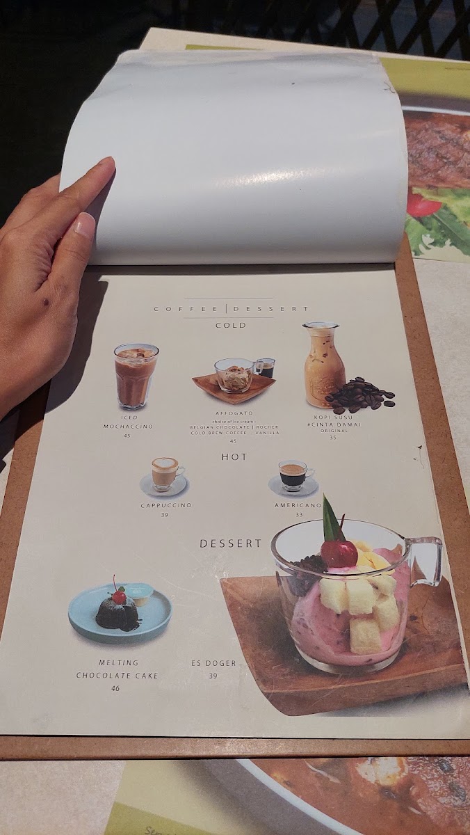 Tamani Kafe Photo Menu 10