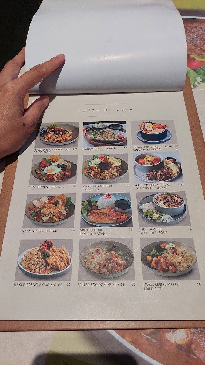Tamani Kafe Photo Menu 2