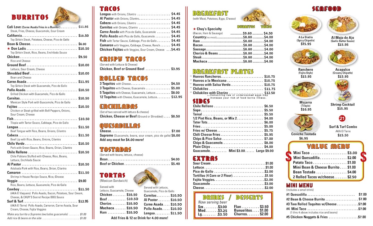 Don Ladis Taco Shop Photo Menu 1