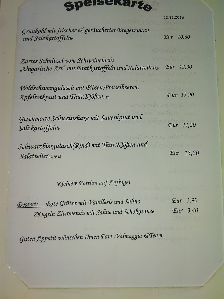 Landgasthaus Eckerkrug Photo Menu 1