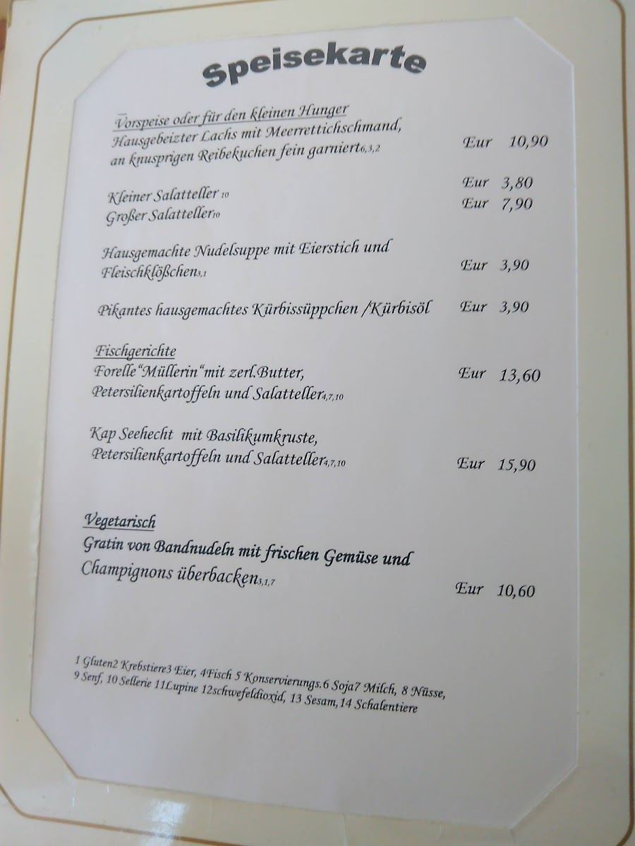 Landgasthaus Eckerkrug Photo Menu 2