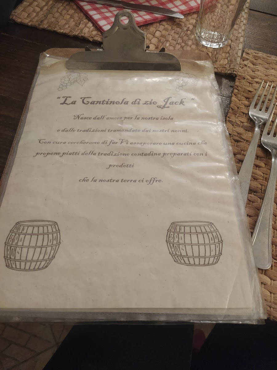 La Cantinola di Zio Jack Photo Menu 1