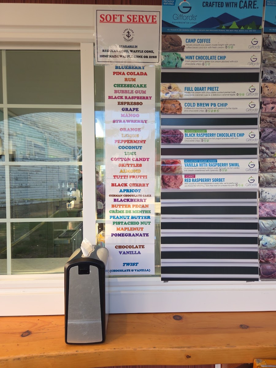 Long Lake Creamery Photo Menu 8
