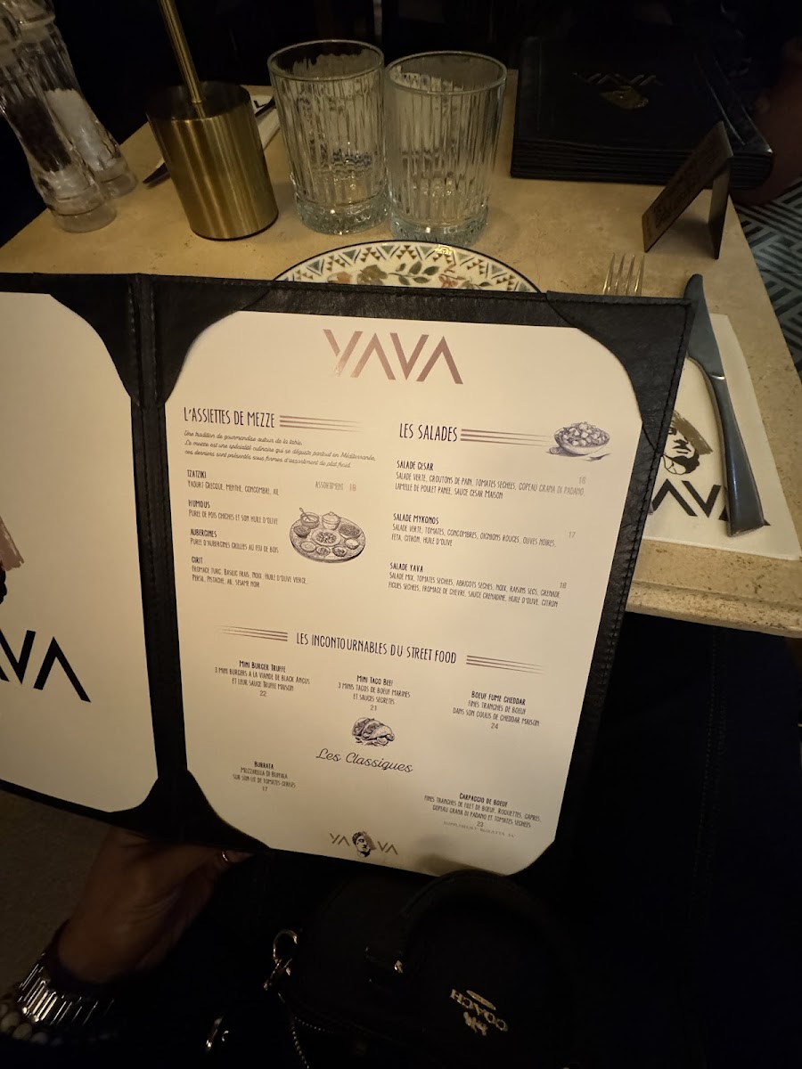 Yava Paris Restaurant Photo Menu 10