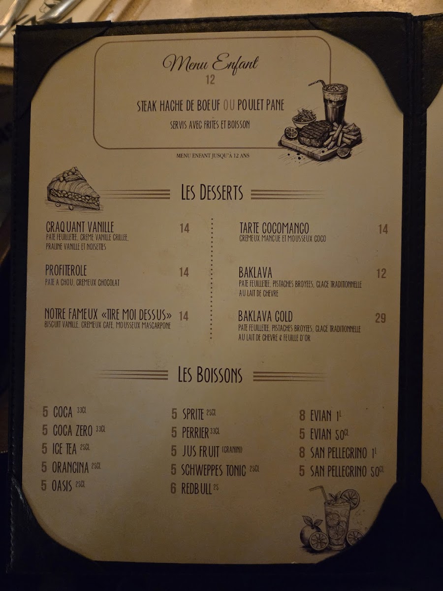 Yava Paris Restaurant Photo Menu 3