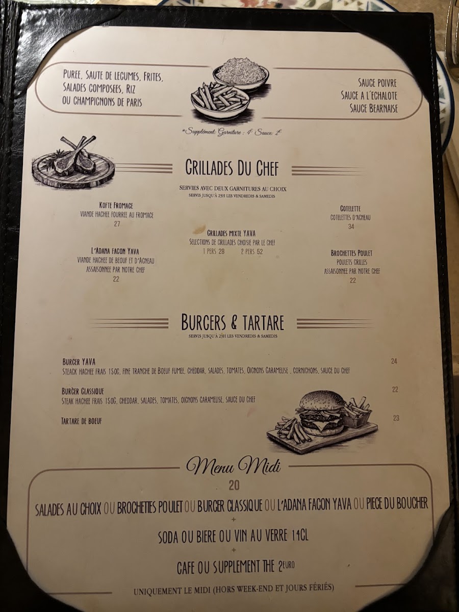 Yava Paris Restaurant Photo Menu 4