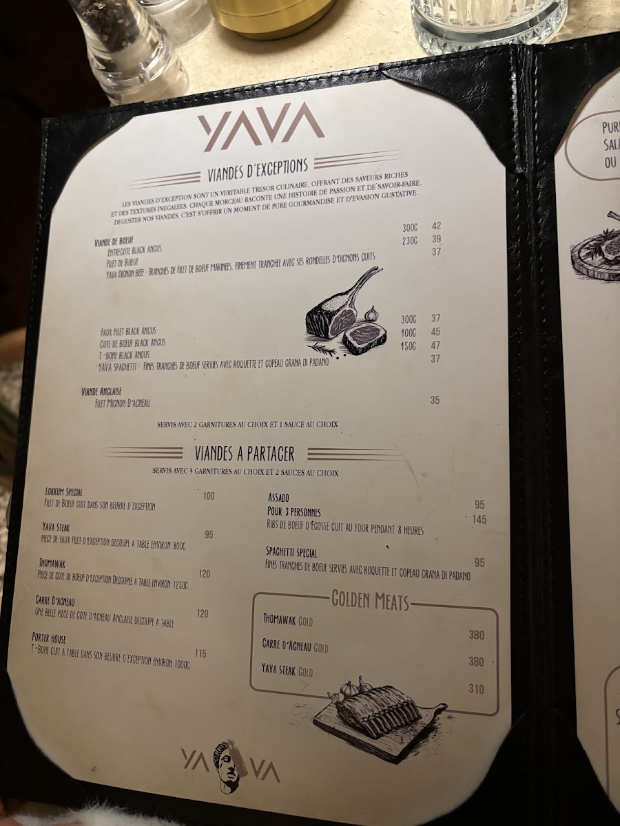 Yava Paris Restaurant Photo Menu 9