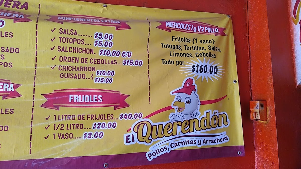 Pollos El Querendon Photo Menu 10
