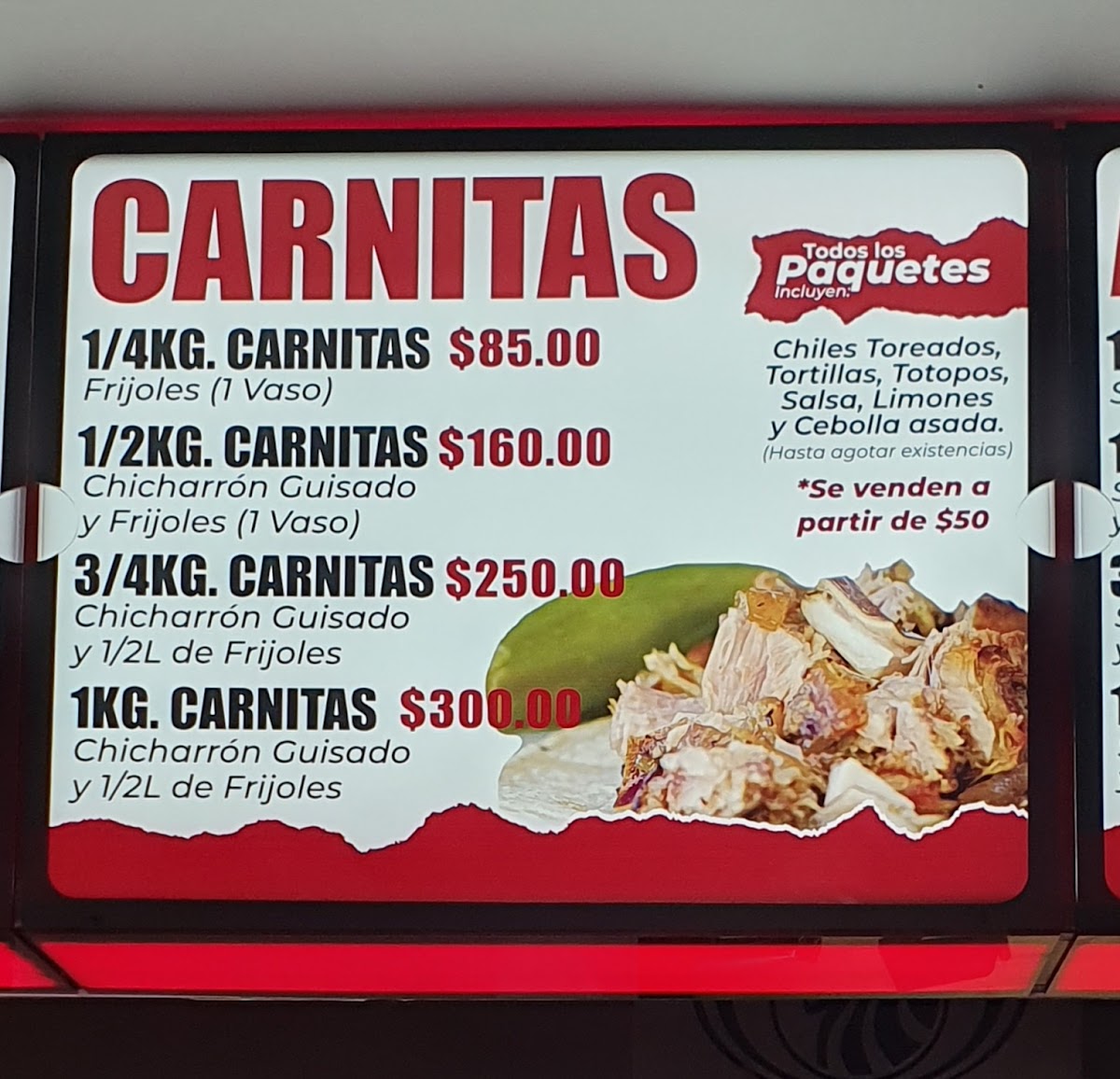 Pollos El Querendon Photo Menu 4