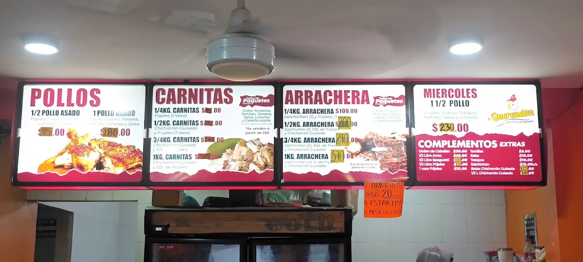 Pollos El Querendon Photo Menu 5