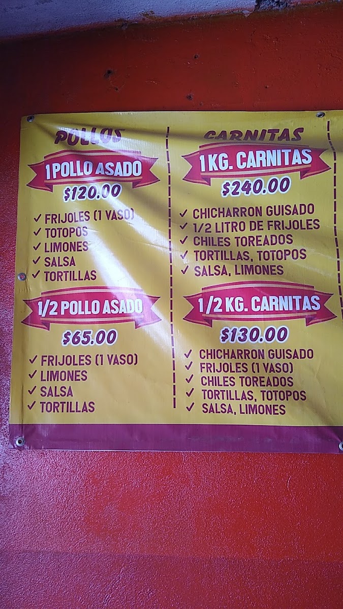 Pollos El Querendon Photo Menu 9
