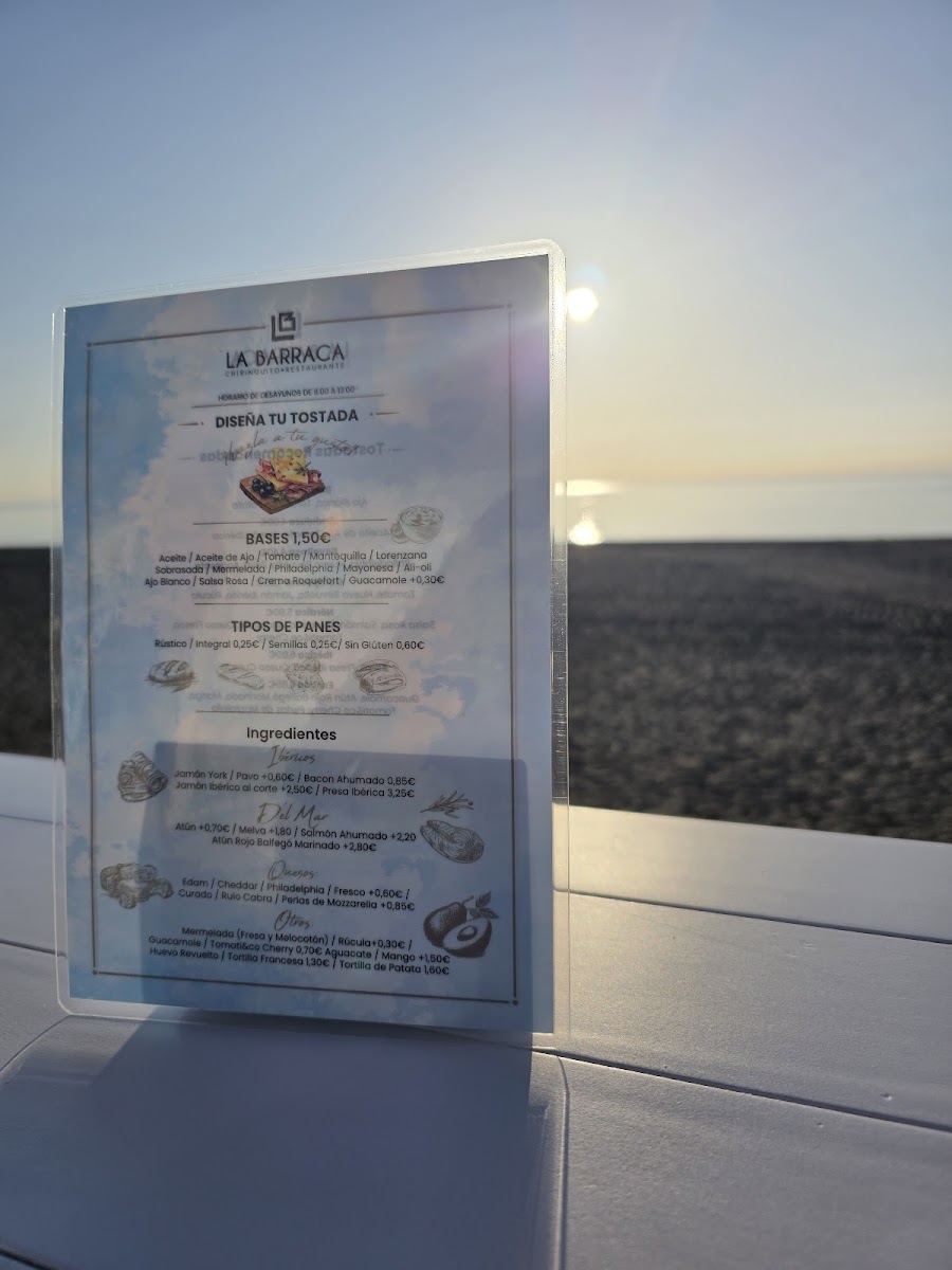 Restaurante-Chiringuito LA BARRACA Photo Menu 1