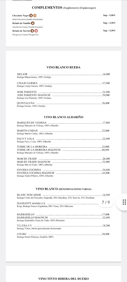 Restaurante-Chiringuito LA BARRACA Photo Menu 2