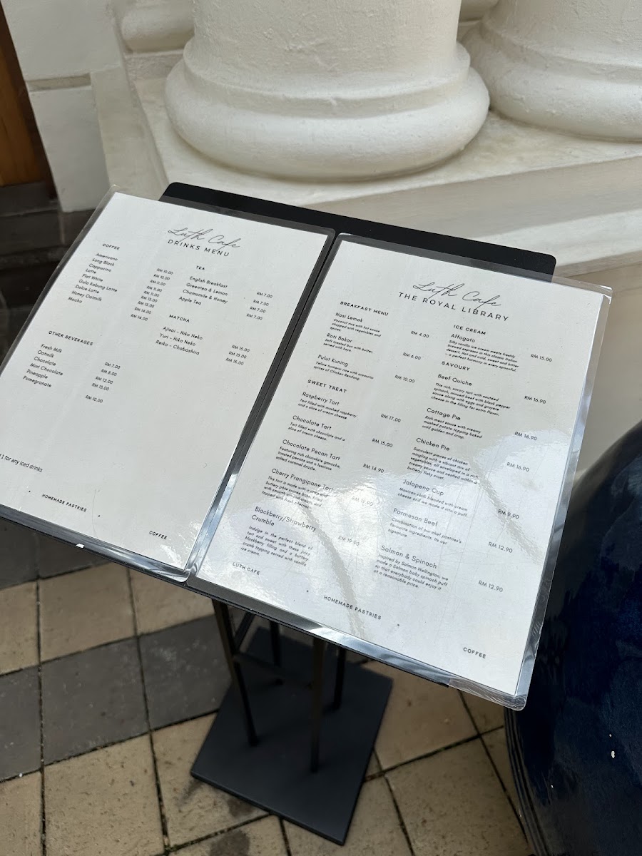 LUTH Cafe Photo Menu 3