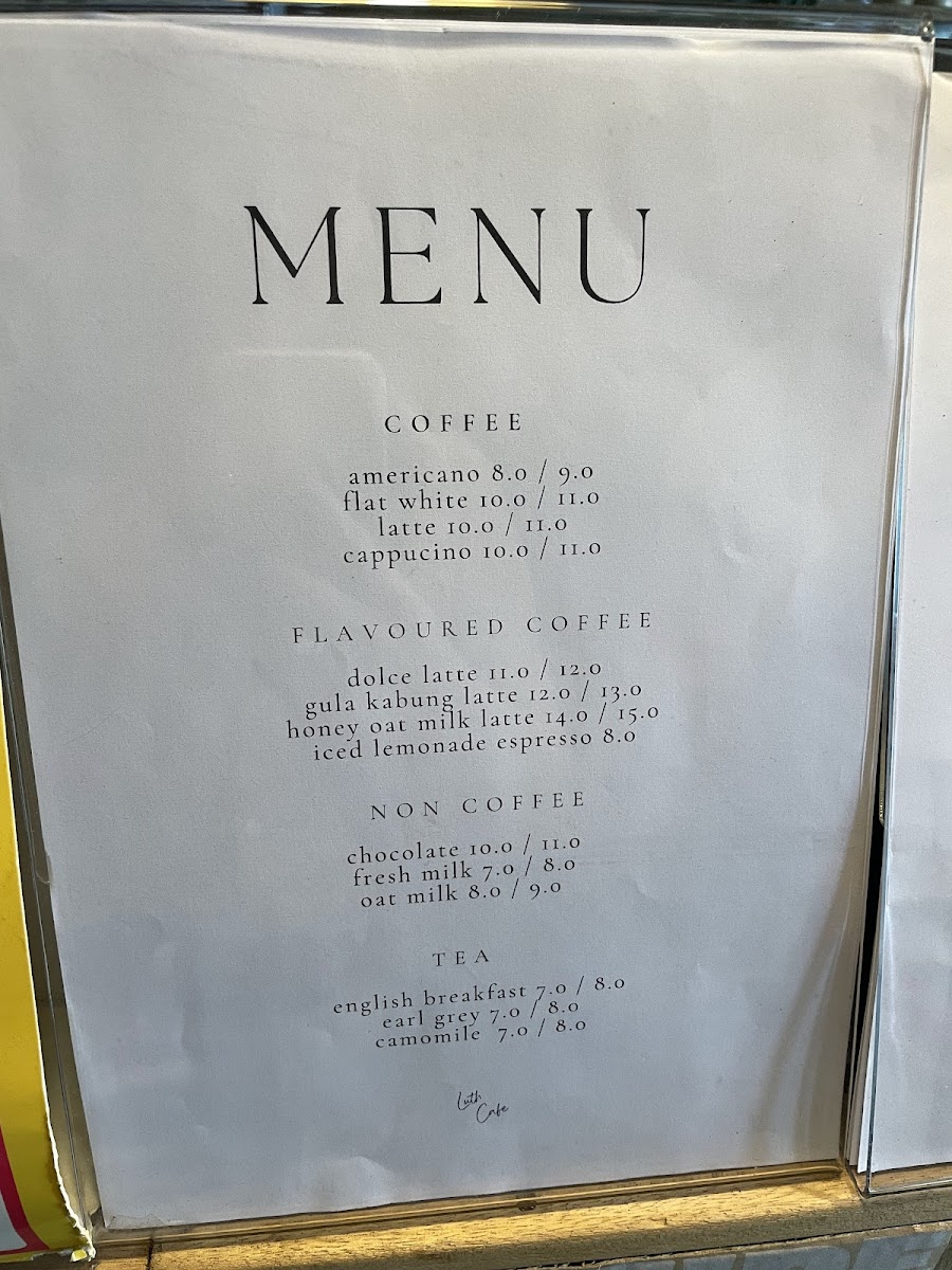 LUTH Cafe Photo Menu 4
