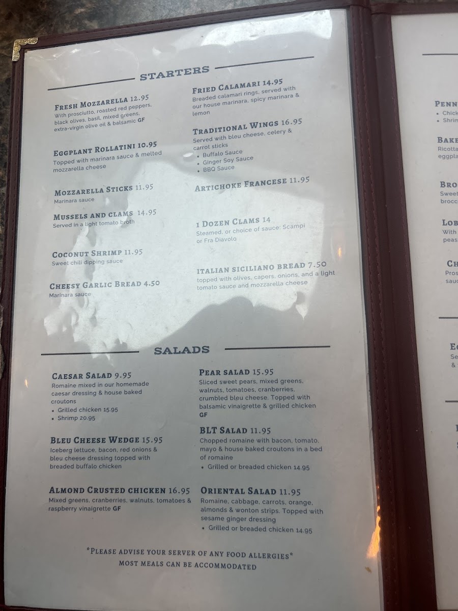 Rick's Bistro and Bar Photo Menu 5