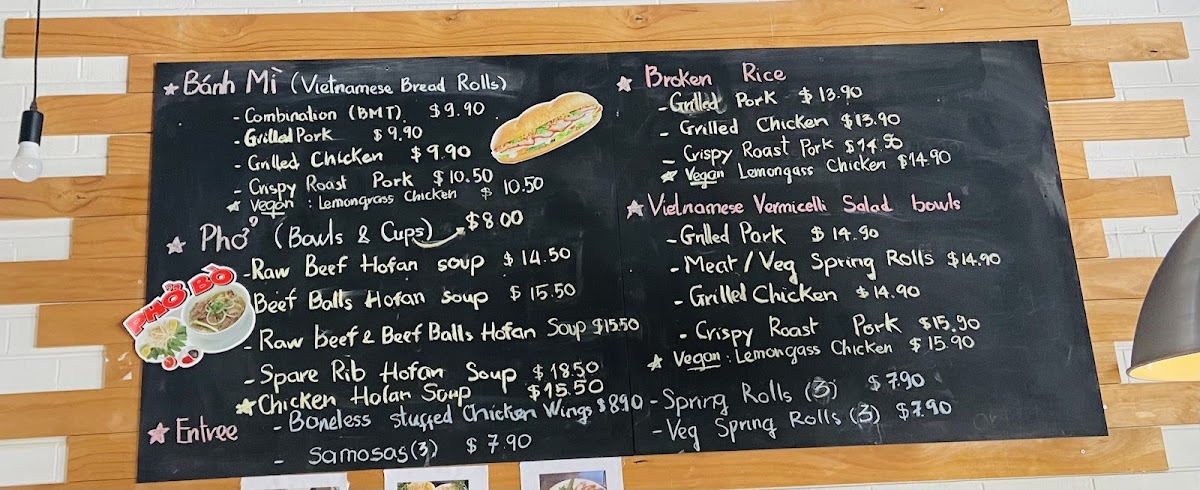 VIET PHO FREO Photo Menu 4
