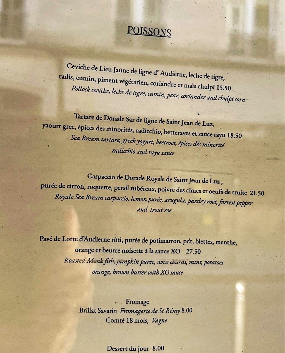 Comptoir Sur Mer Photo Menu 3