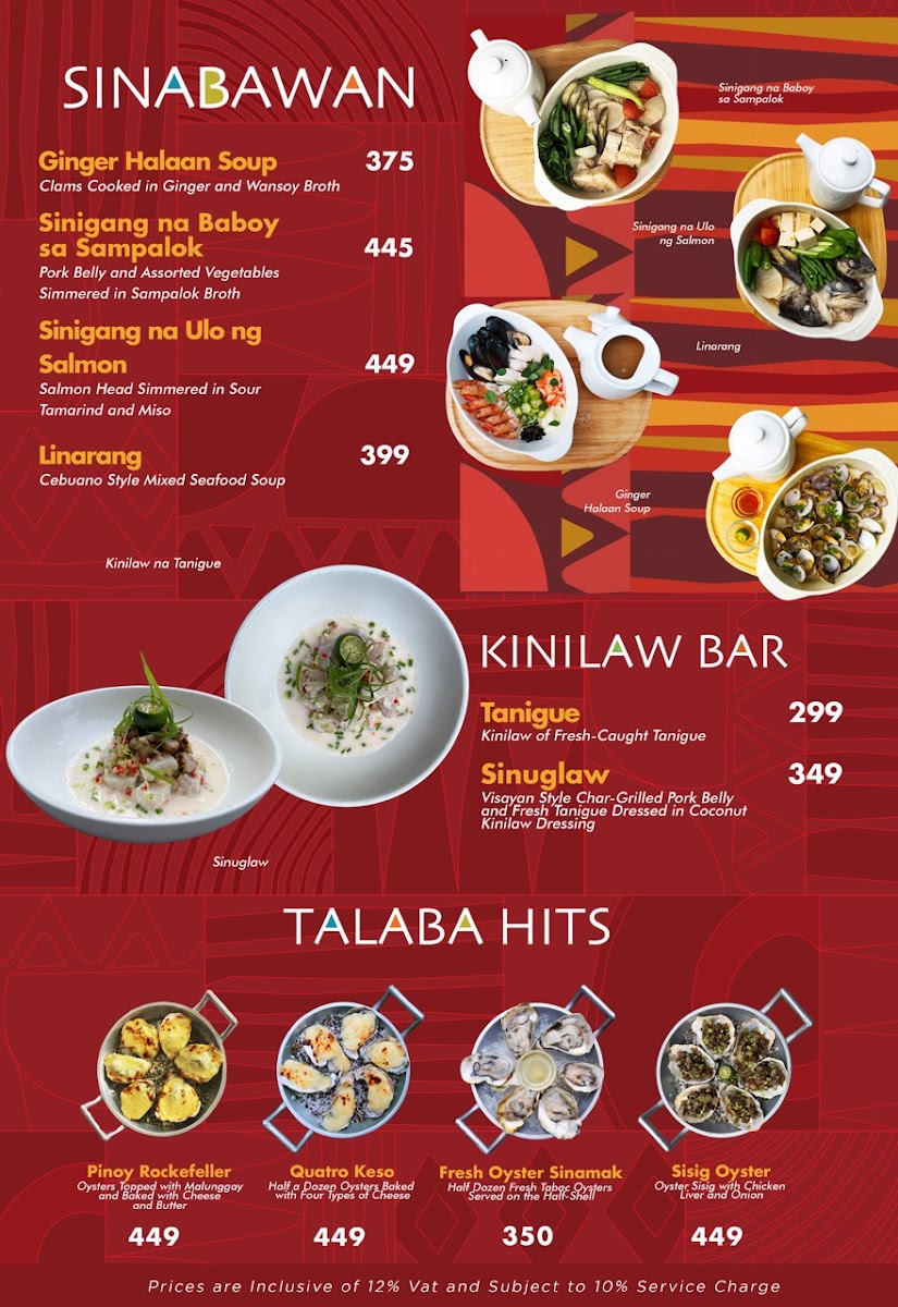 The Red Crab - Tomas Morato Photo Menu 2