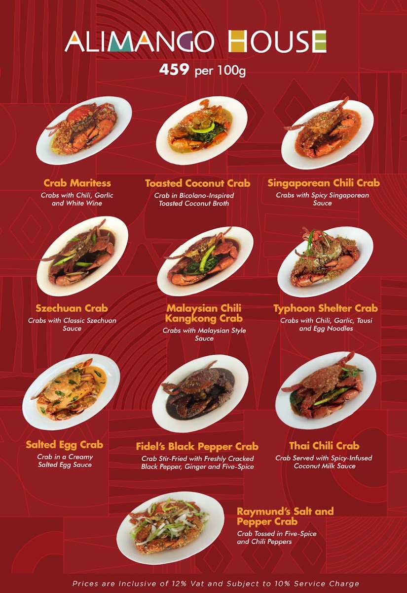The Red Crab - Tomas Morato Photo Menu 4