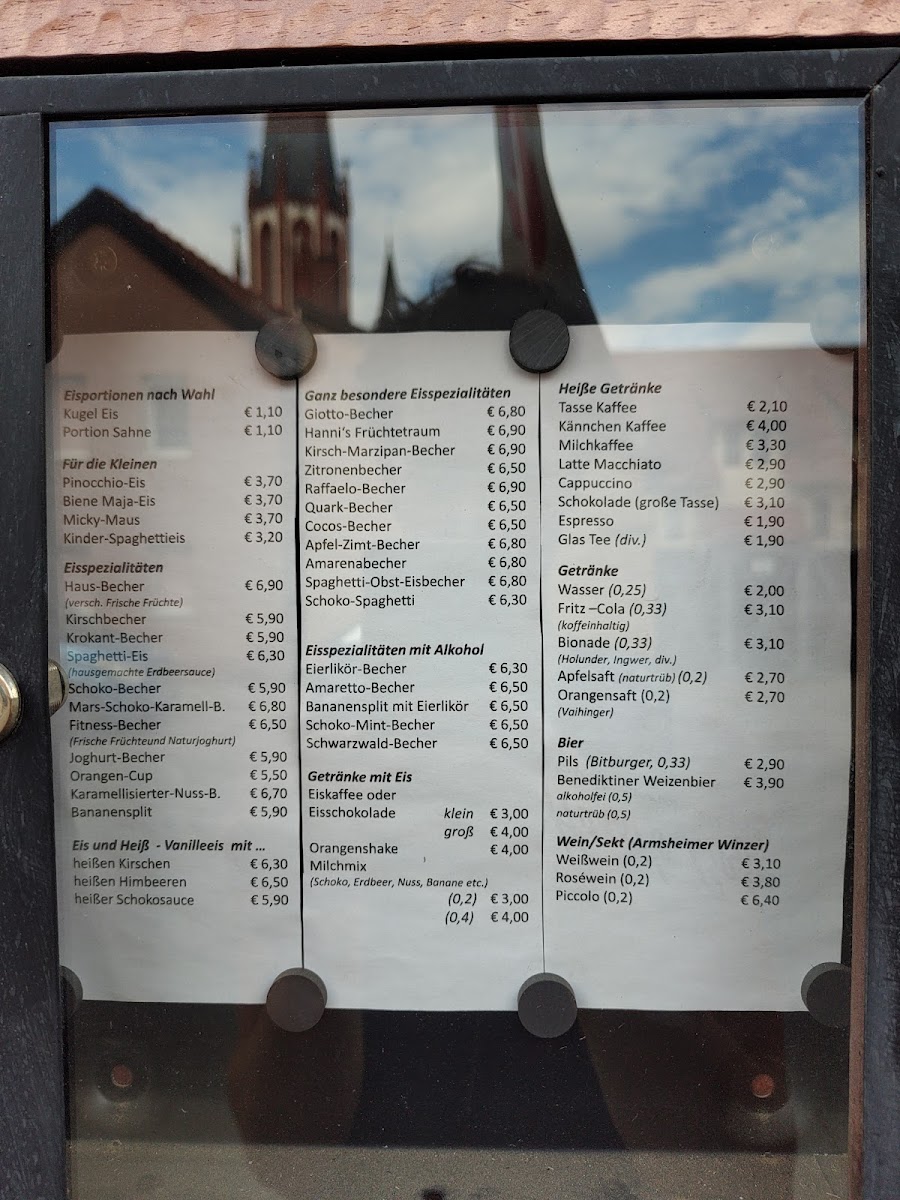Hanni's Café - Eiscafe Emrich seit 1954 Photo Menu 1