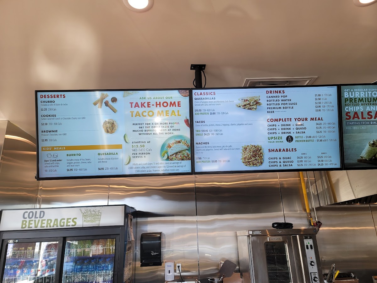 Mucho Burrito Fresh Mexican Grill Photo Menu 1