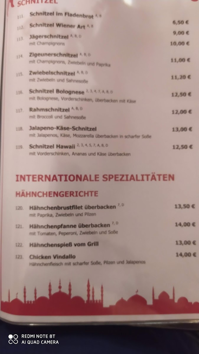 Pizza & Grillhaus Jiber - Sinan Kart Photo Menu 5