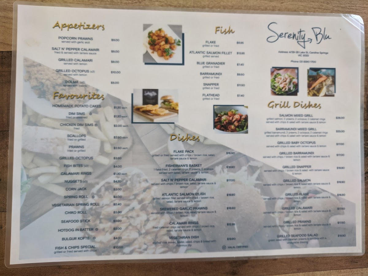 Serenity Blu kebab Photo Menu 10