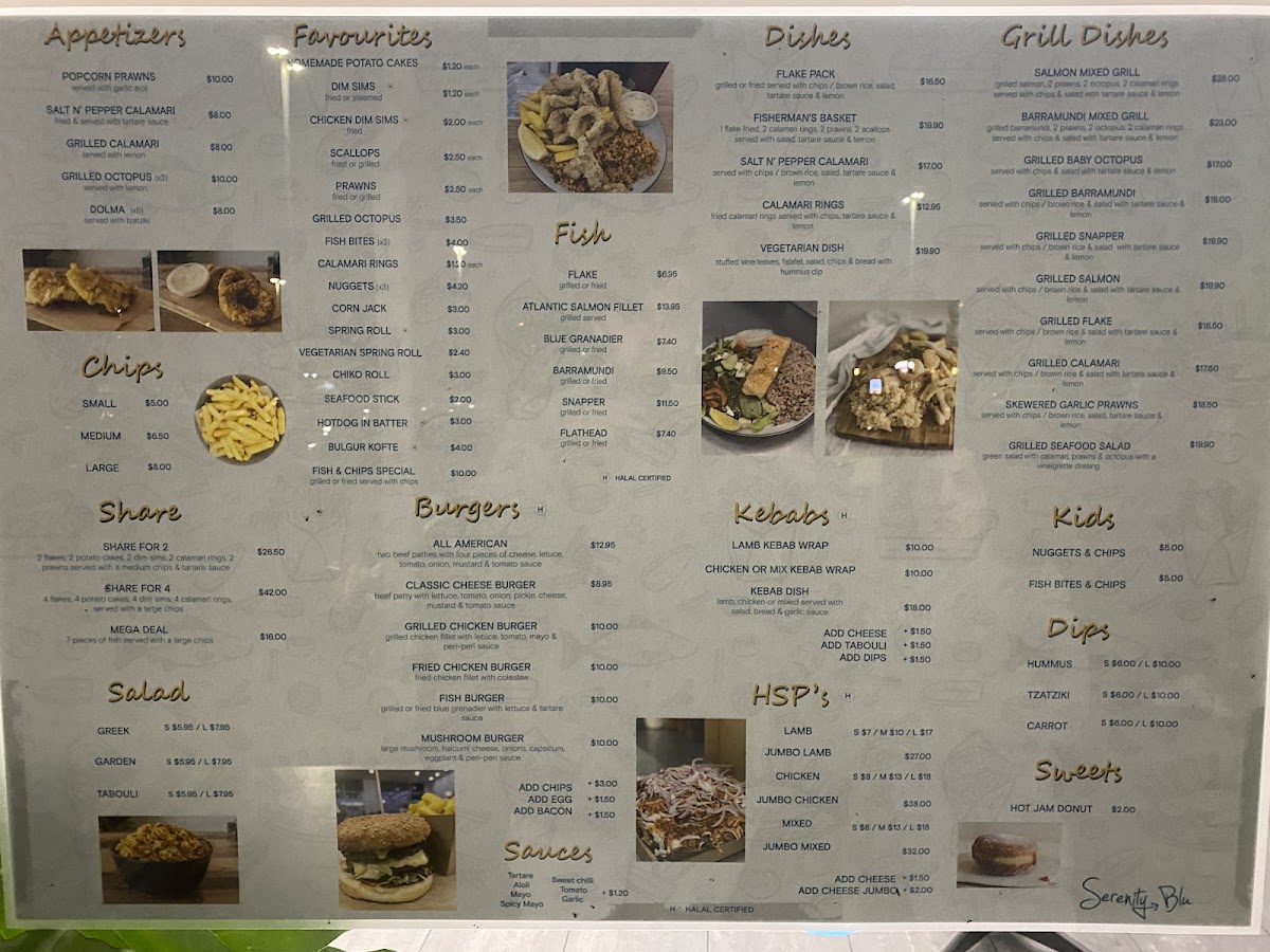 Serenity Blu kebab Photo Menu 5