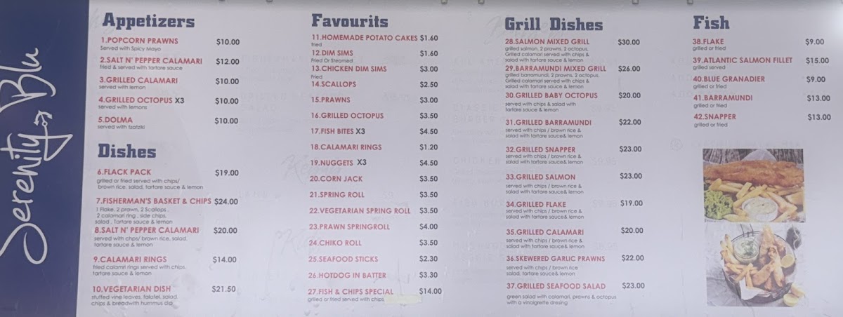 Serenity Blu kebab Photo Menu 7