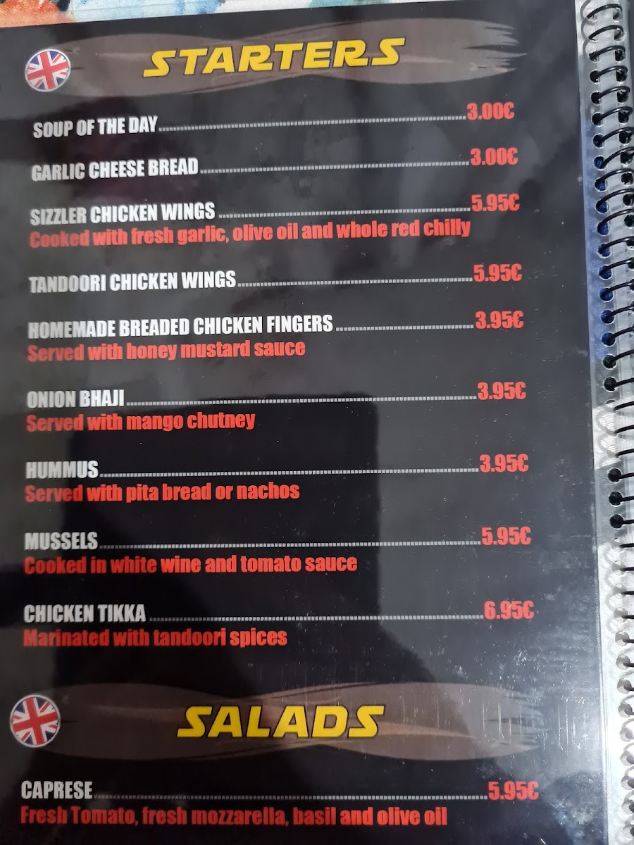 Sizzler Steak House Photo Menu 3