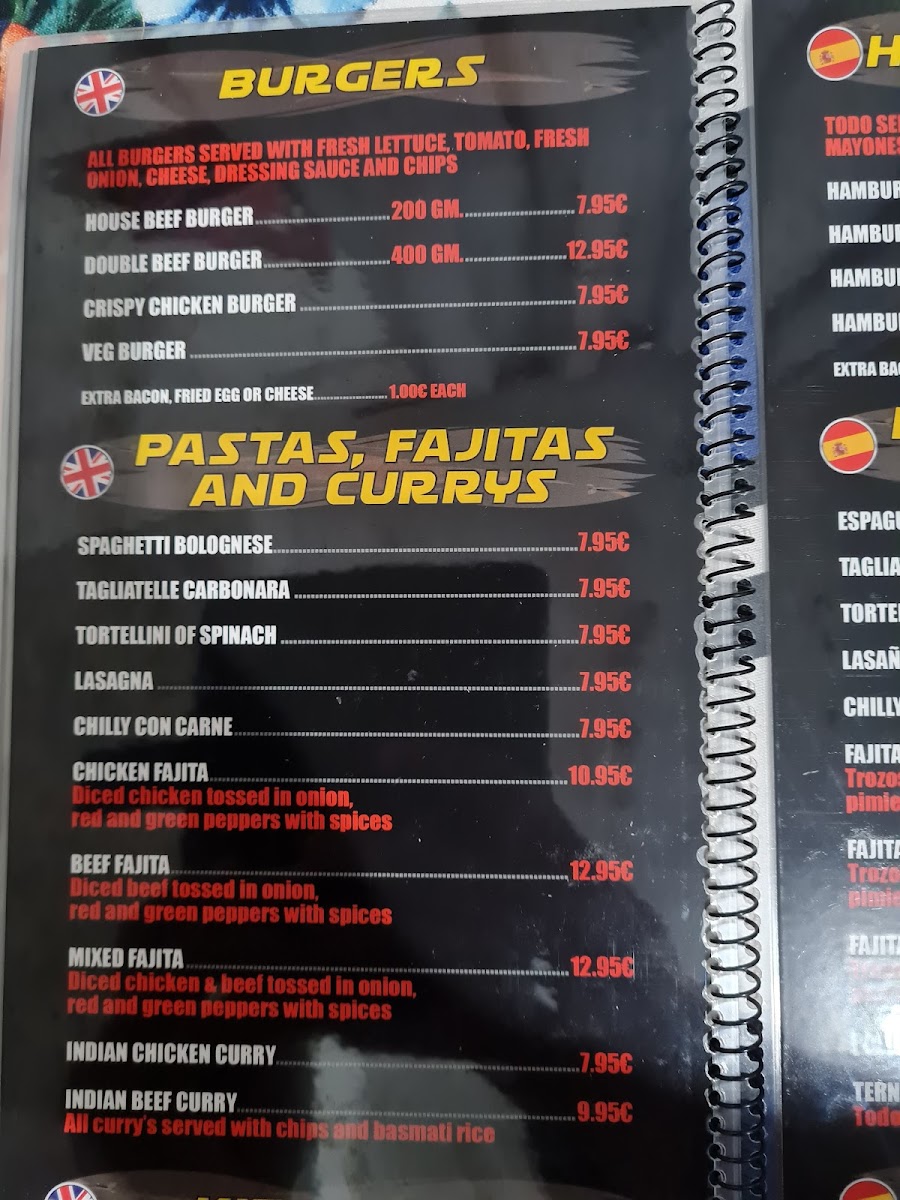 Sizzler Steak House Photo Menu 5