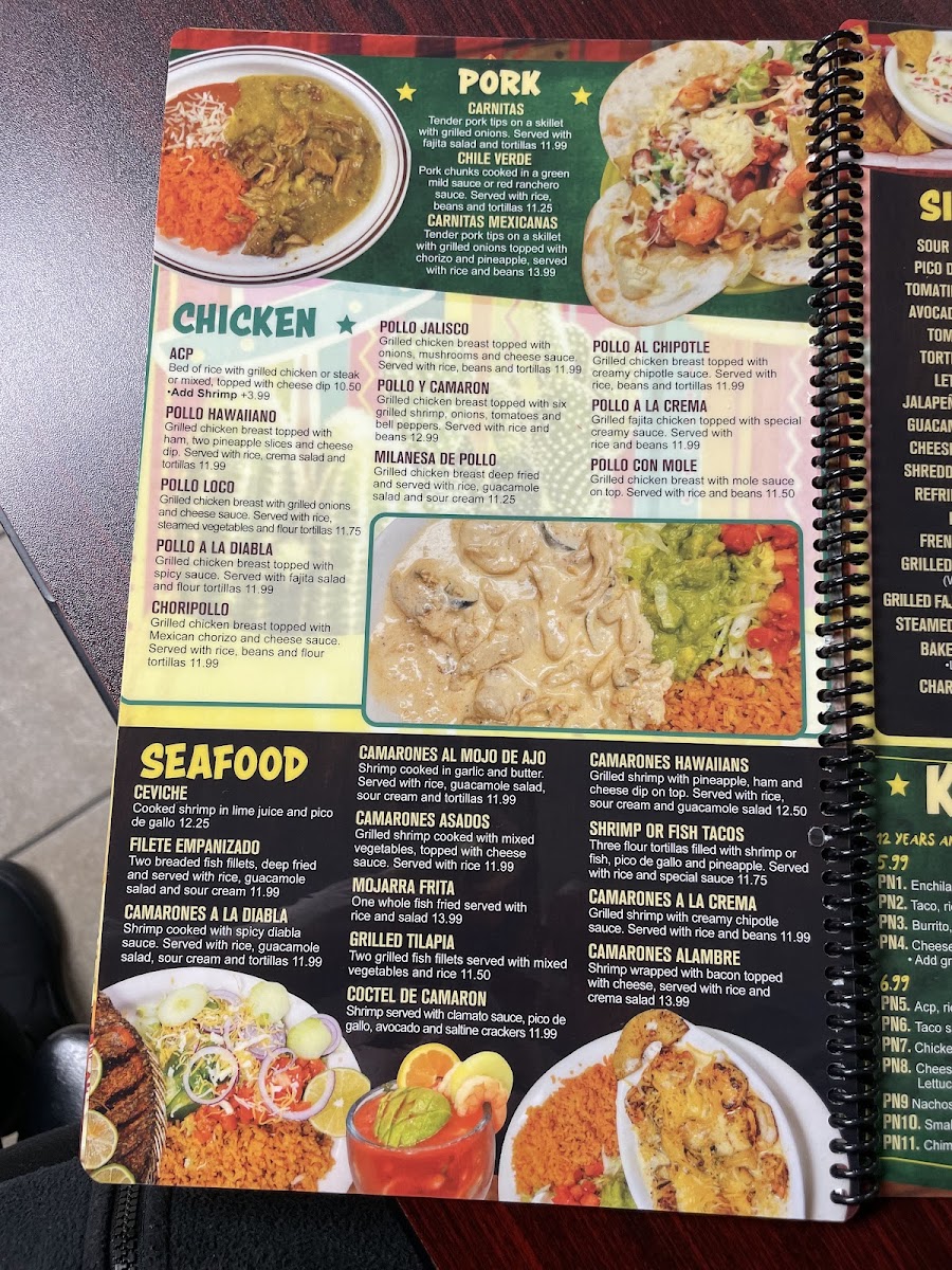Fiesta Charra Mexican Restaurant &Grill 2 Photo Menu 4