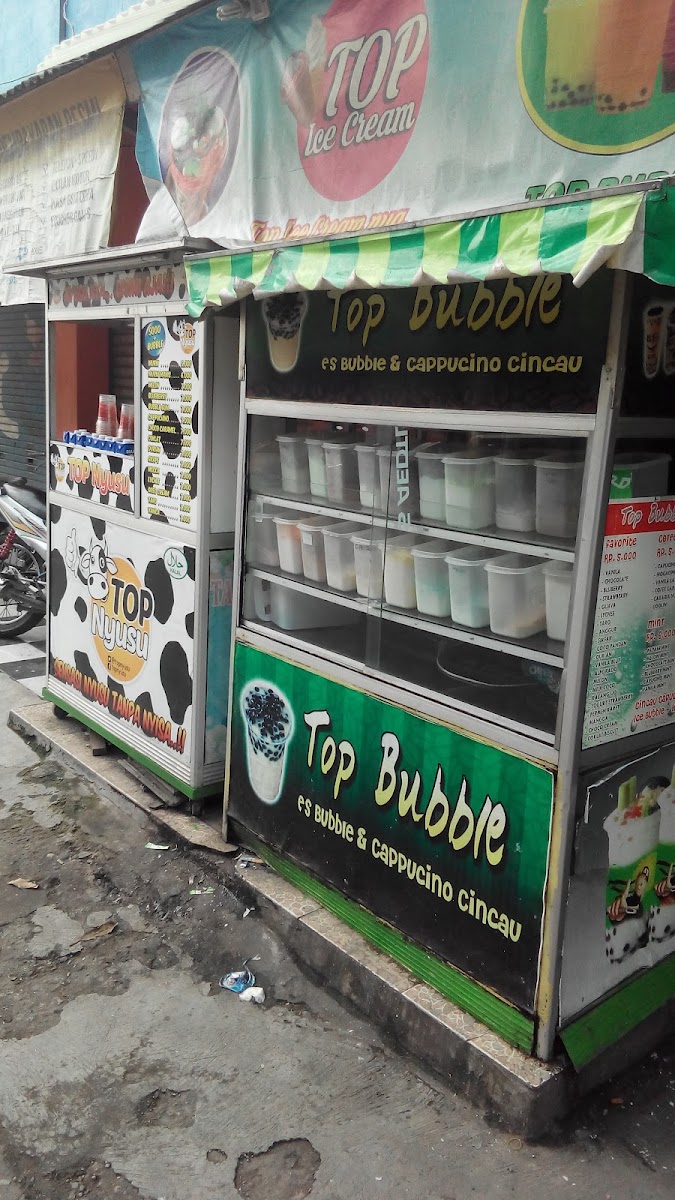 Top Bubble Cincau Cappucino Photo 4