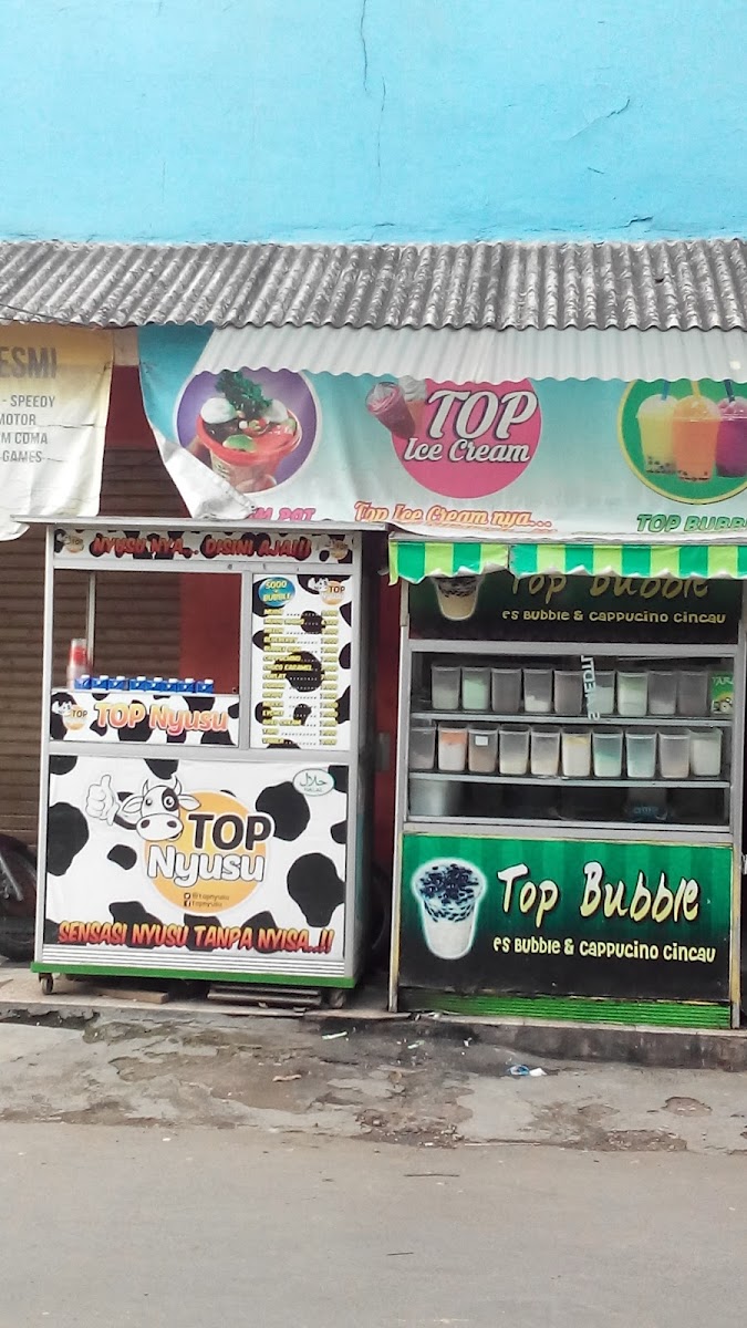 Top Bubble Cincau Cappucino Photo Menu 1