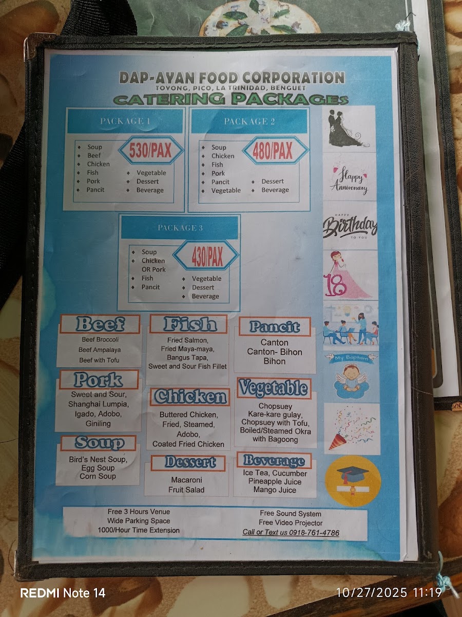 Dap-ayan, Pico Branch Photo Menu 8
