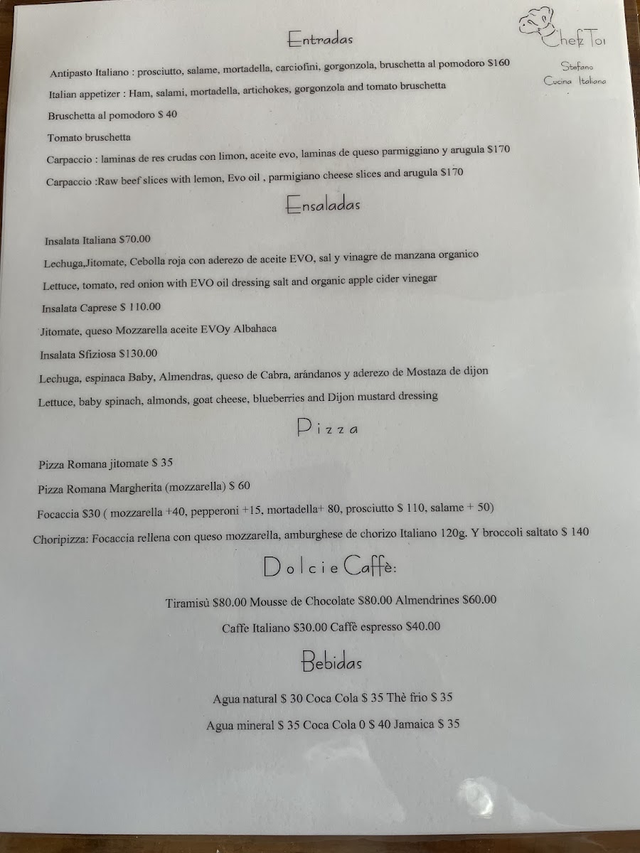 Stefano Cucina Italiana Photo Menu 4