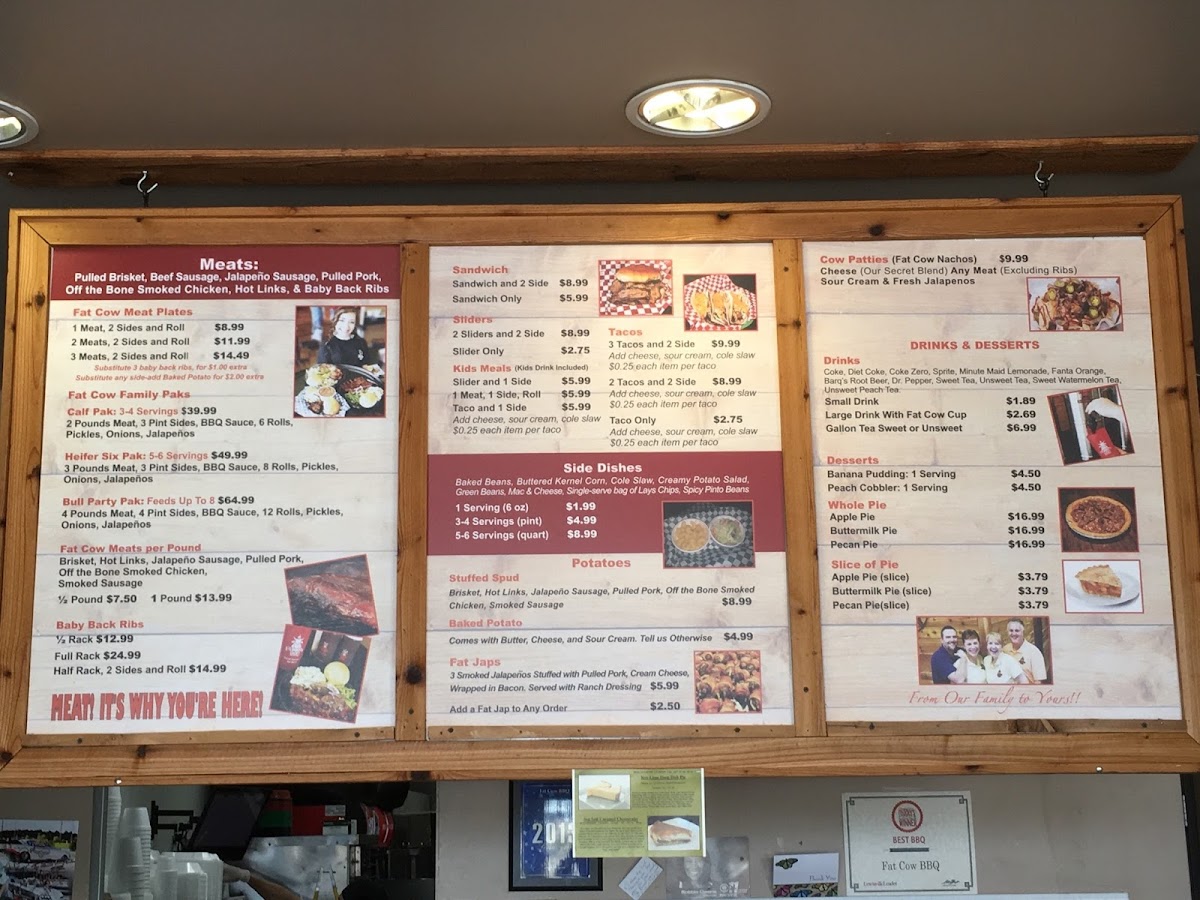 Fat Cow BBQ Photo Menu 9