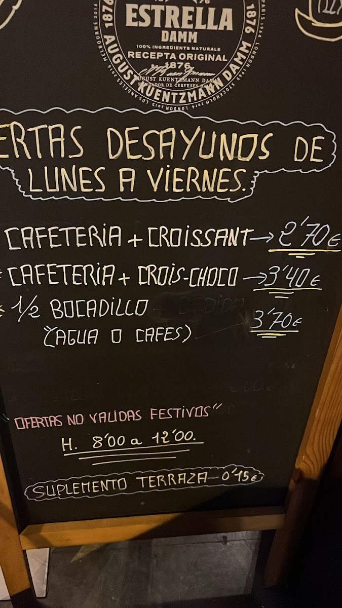 BCN BAR Photo Menu 9