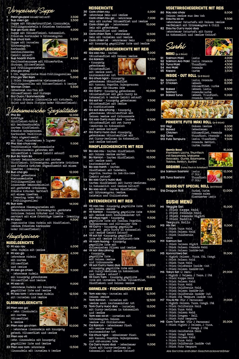 Cơm Tấm - Asian Dining & Sushi Lounge Photo Menu 1