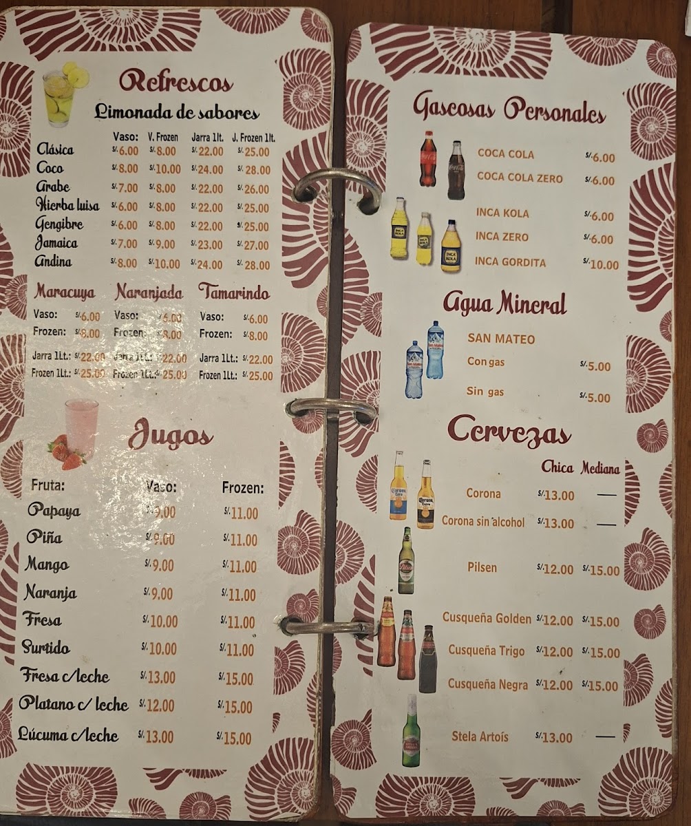 Restaurant Nautilus Photo Menu 1